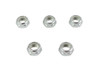 V-Twin - 37-1671 - Rear Brake Pivot Lever Stud Nut Zinc - Fits 1937-1948 Harley-Davidson UL, 1936-1940 EL, 1941-1957 FL