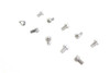 V-Twin - 37-1675 - Oil Pump Fillister Screws Cadmium - Fits 1967-1969 Harley-Davidson FL