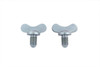 V-Twin - 37-6136 - Replica Tool Box Wing Nut Set - Fits 1955-1964 Harley-Davidson FL