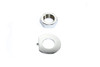 V-Twin - 37-8138 - Fork Stem Chrome Nut and Lock Washer Kit - Fits 1984-1999 Harley-Davidson FXST, 1960-1984 FL, 1986-1999 FLST