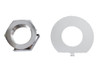 V-Twin - 37-8138 - Fork Stem Chrome Nut and Lock Washer Kit - Fits 1984-1999 Harley-Davidson FXST, 1960-1984 FL, 1986-1999 FLST