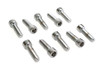 V-Twin - 37-8320 - Allen Socket Cap Bolt Knurled Chrome 3/8 inch X 1-1/4 inch