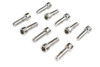 V-Twin - 37-8320 - Allen Socket Cap Bolt Knurled Chrome 3/8 inch X 1-1/4 inch