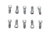 V-Twin - 37-8324 - Allen Socket Cap Bolt Knurled Chrome 1/4 inch x 5/8 inch