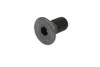V-Twin - 37-8377 - Black Hex Flat Cap Bolt, 3/8 inch-24 x 3/4 inch