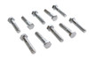 V-Twin - 37-8587 - Hex Cap Bolts Chrome 5/16 inch x 1-1/2 inch