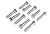 V-Twin - 37-8600 - Hex Cap Bolts Chrome 1/2 inch x 2-1/4 inch