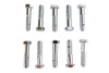 V-Twin - 37-8627 - Hex Cap Bolts Chrome 1/2-13 X 2-1/4 inch