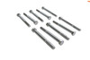 V-Twin - 37-8682 - Hex Cap Bolt Chrome 3/8 inch X 3-1/2 inch