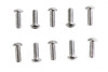 V-Twin - 37-8702 - Allen Button Head Screws Chrome 1/4 inch X 3/4 inch