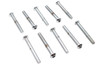 V-Twin - 37-8708 - Allen Button Head Screws Chrome 1/4 inch X 2 inch