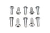 V-Twin - 37-8734 - Allen Button Head Screws Chrome 5/16 inch X 1 inch