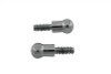 V-Twin - 37-8775 - Chrome Brake Handle Screw Set Dome