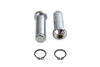 V-Twin - 37-8823 - Socket Lever Pin Set Chrome - Fits 1986-2014 Harley-Davidson FLST, 1991-2014 FXD, 1982-2007 FLT, 1984-2014 FXST, 1982-2003 XL, 1984-1994 FXR