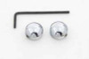 V-Twin - 37-8923 - 1/4 inch Socket Bolt Cover Set Chrome