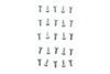 V-Twin - 37-8966 - Screws for Handlebar Switch Kit - Fits 1979-1995 Harley-Davidson FLT, 1982-1994 FXR, 1984-1995 FXST, 1982-1984 FX, FL, 1986-1995 FLST, 1982-1995 XL, 1991-1995 FXD