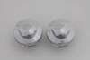 V-Twin - 37-8989 - Primary Cover Cap Set Chrome - Fits 1977-1984 Harley-Davidson XL