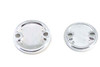 V-Twin - 37-8992 - Primary Cover Chrome Inspection Cover Set - Fits 1991-1993 Harley-Davidson XL