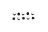 V-Twin - 37-8994 - Spotlamp Bar Hole Plug Chrome - Fits 1968-1984 Harley-Davidson FL