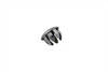 V-Twin - 37-9063 - Chrome Dash Cover Plug - Fits 1977-1984 Harley-Davidson FXS