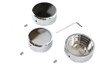 V-Twin - 37-9073 - 39mm Fork Stem Nut Cover Chrome - Fits 1995-2005 Harley-Davidson FXD, 1987-1994 FXR, 1988-2013 XL