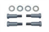 V-Twin - 37-9090 - Shock Stud Kit Zinc - Fits 1989-1999 Harley-Davidson FLST, FXST