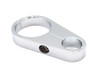 V-Twin - 37-9264 - Chrome Oil Line to Frame Clamp