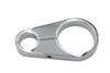 V-Twin - 37-9264 - Chrome Oil Line to Frame Clamp