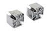 V-Twin - 37-9381 - Chrome Maltese Cross Valve Set Cover Set
