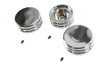 V-Twin - 37-9520 - 39mm Fork Stem Nut Cover Flat Top Style - Fits 1995-2005 Harley-Davidson FXD, 1987-1994 FXR, 1986-2017 FLST, 1988-2013 XL