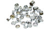 V-Twin - 37-9539 - Wyatt Gatling Chrome Bolt Cap 126 Piece Cover Kit - Fits 2009-2016 Harley-Davidson FLT
