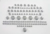 V-Twin - 37-9545 - Chrome Bolt Cap 109 Piece Cover Kit