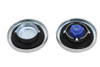 V-Twin - 38-0315 - Stock Style Gas Cap Set Vented and Non-Vented Chrome