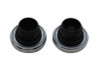 V-Twin - 38-0321 - Ratcheting Style Gas Cap Set Vented and Non-Vented Chrome