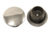 V-Twin - 38-0334 - Polished Low Profile Gas Cap Set