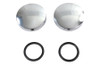 V-Twin - 38-0360 - Tall Style Billet Vented and Non-Vented Gas Cap Set