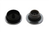 V-Twin - 38-0424 - Maltese Style Vented and Non-Vented Billet Gas Cap Set