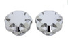 V-Twin - 38-0448 - Techno Style Vented and Non-Vented Gas Cap Set