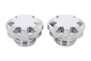 V-Twin - 38-0448 - Techno Style Vented and Non-Vented Gas Cap Set