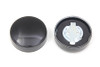 V-Twin - 38-0751 - Replica Eaton Vented Gas Cap Set Black