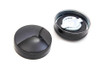 V-Twin - 38-0762 - Gas and Oil Cap Set Black