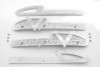 V-Twin - 38-0806 - Gas Tank Emblems with Chrome Lettering