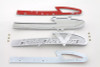 V-Twin - 38-0806 - Gas Tank Emblems with Chrome Lettering