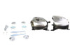 V-Twin - 38-0832 - 3.5 Gallon Bobbed Gas Tank Set - Fits 1959-1960 Harley-Davidson FL