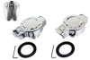 V-Twin - 38-0887 - Flip Up Gas Cap Set Chrome