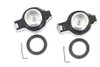 V-Twin - 38-0887 - Flip Up Gas Cap Set Chrome