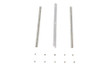 V-Twin - 38-0977 - Gas Tank Trim Bar Set Stainless Steel - Fits 1951-1954 Harley-Davidson FL