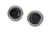 V-Twin - 38-1245 - Ratcheting Style Gas Cap Set Vented and Non-Vented - Fits 1983-1995 Harley-Davidson FLT, 1984-1995 FXST, 1986-1995 FLST, 1983-1984 FX, FXR, FL