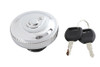 V-Twin - 38-1736 - Locking Bung Gas Cap Chrome