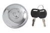 V-Twin - 38-1736 - Locking Bung Gas Cap Chrome - Fits 1982-1995 Harley-Davidson FLST, 1982-1994 FXR, 1982-1984 FL, 1982-1995 XL, FLT, 1991-1995 FXD, 1982-1995 FXST